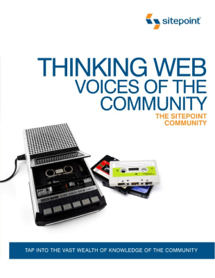 Thinking Web Voices Of The Community