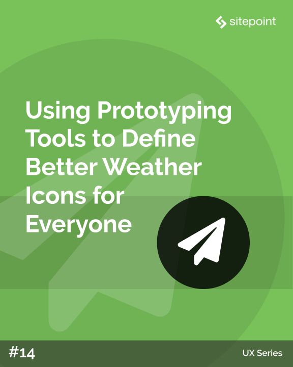 Using Prototyping Tools to Define Better Weather Icons for Everyone